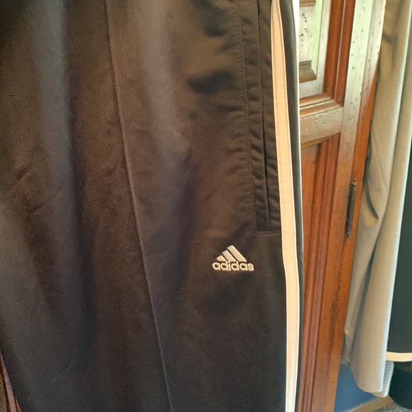 ADIDAS Men’s Black Track Pants Large - Picture 2 of 6